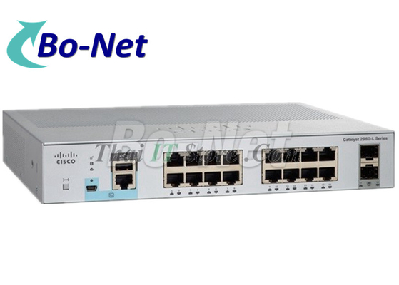 CISCO WS-C2960L-16TS-LL Cisco Gigabit Switch 16 port 10/100/1000 Ethernet ports, 2 x 1G SFP