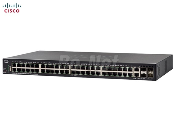 Layer 3 Cisco Gigabit Switch Stackable Managed 48x 1G Port 4x 10G Port SG350X-48-K9-CN