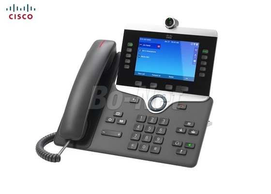 New Original 8845 Series Cisco IP Phone , CP-8845-K9 Office IP Video Phone 5 Lines