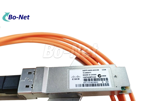 Cisco 40G QSFP+ AOC Fiber jumper QSFP-H40G-AOC2M connection line new original installation