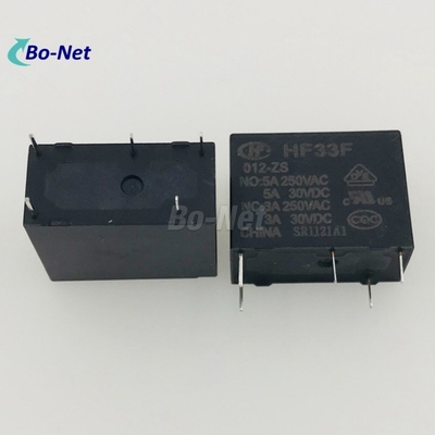 HF33F-012-ZS  Electronic components New Original 12V Relay HF33F-012-ZS 5V 5 PIN Power Relay A Group Of Normally Open