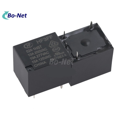 12A 5 PIN DIP Electromagnetic Power Relay HF3FF-024-1HST