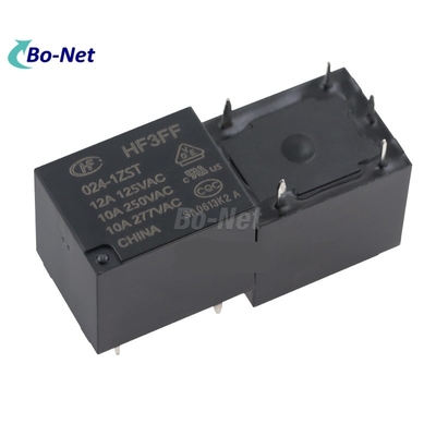 12A 5 PIN DIP Electromagnetic Power Relay HF3FF-024-1HST